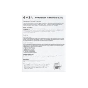 EVGA 430W 80 Plus
