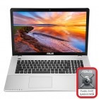 ASUS 17.3'' X750JB-TY008D, HD+, Procesor Intel® Core™ i7-4700HQ 2.4GHz Haswell, 4GB, 750GB, GeForce GT 740M 2GB, Grey