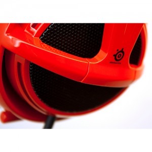 SteelSeries Siberia v2 full-size Headset red
