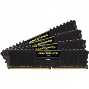 Corsair Vengeance LPX Black 16GB DDR4 2400MHz CL14 Quad Channel Kit