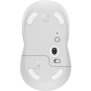 Logitech Signature M650 for Business Medium, Wireless/Bluetooth, Off-White