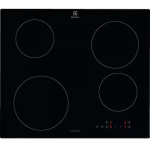 Plita incorporabila Electrolux LIB60424CK, Inductie, 4 zone de gatit, Control Touch, Booster, 60 cm, Negru