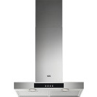 Hota AEG decorativa DBB4651M, Putere de absorbtie 600 m3/h, Filtre aluminiu lavabile, 1 motor, 60 cm, Inox