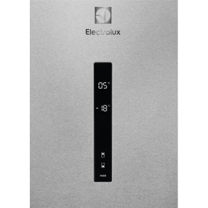 Electrolux LNT7ME36X3, 366 L, No Frost, CustomFlex, Multi Flow, Iluminare LED, Clasa E, 201 cm, Inox