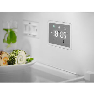 Electrolux LNT5ME32U1, 330 L, No Frost, Control electronic, Multi Flow, Iluminare LED, Clasa E, 186 cm, Inox