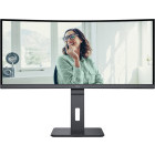 Monitor LED AOC CU34P3CV Curbat 34 inch UWQHD VA 4 ms 100 Hz USB-C
