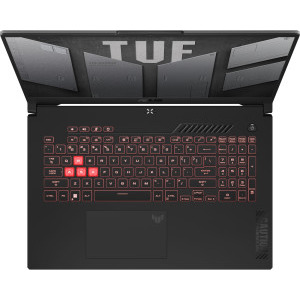 ASUS Gaming 17.3'' TUF A17 FA707NUG, FHD 144Hz, Procesor AMD Ryzen™ 7 7445HS (16M Cache, up to 4.7 GHz), 16GB DDR5, 512GB SSD, GeForce RTX 4050 6GB, No OS, Mecha Gray
