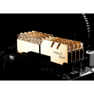G.Skill Trident Z Royal RGB Gold 16GB DDR4 4266MHz CL19 1.4v Dual Channel Kit