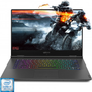 Lenovo Gaming 15.6'' Legion Y740, FHD IPS 144Hz G-Sync, Procesor Intel® Core™ i7-9750H (12M Cache, up to 4.50 GHz), 32GB DDR4, 1TB SSD, GeForce RTX 2070 8GB, FreeDos, Black