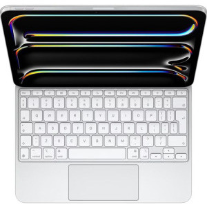 Apple Magic Keyboard White pentru iPad Pro 11-inch (M4) - Romanian