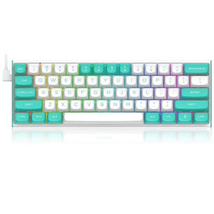 Redragon Fidd White RGB Rapid Trigger Magnetic Pink Switch Mecanica