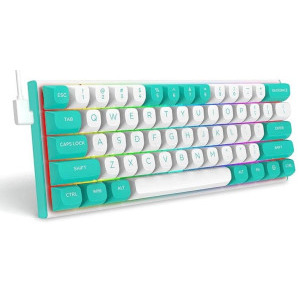 Redragon Fidd White RGB Rapid Trigger Magnetic Pink Switch Mecanica