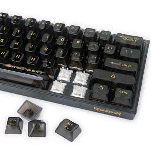 Redragon Fizz RGB Transparent Switch Mecanica
