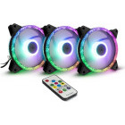 Ventilator Inter-Tech Argus RS-07 ARGB 120mm Three Fan Pack
