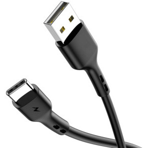 Lamtech USB Male la USB-C Male, 2.1A 2 m, Black