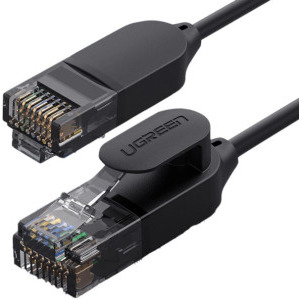 Cablu retea Ugreen CAT6a Patch Cable UTP 1 m Slim Black