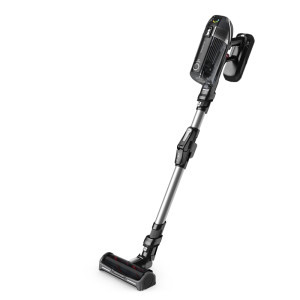 Rowenta vertical X-Force Flex 14.60 RH9958WA, 480W, Smart Control Display, Functie Boost, tehnologie Digital Force, tehnologie Flex, cap de aspirare Power Led Vision , Mod Auto, 0.9L, Negru/ gri, Negru - Gri