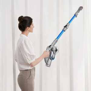 Jimmy vertical fara fir H8UP, putere de aspirare 160AW, putere 500W, autonomie 60 min, Albastru, 0.5L