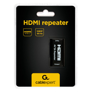 Gembird Repeater HDMI 1.4, 1x HDMI Female - 1x HDMI Female, negru