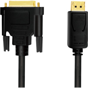 Logilink DisplayPort v1.2 Male - DVI-D Male, 5m, negru