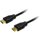Cablu video Logilink HDMI Male - HDMI Male, v1.4, 0.5m, negru