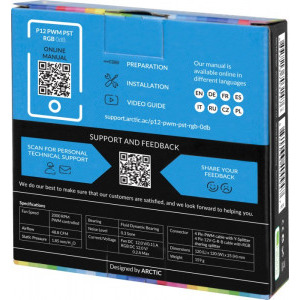 ARCTIC AC P12 PWM PST RGB 0dB