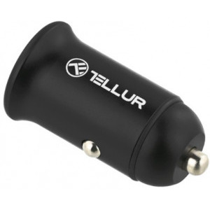 Tellur PD60W, 60W, 1x USB, 1x USB-C, QuickCharge 3.0, Black