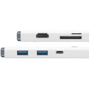 Baseus MultiPort Hub WKQX050102, USB Tip C, 6-in-1, redare 4K