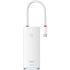 Baseus MultiPort Hub WKQX050102, USB Tip C, 6-in-1, redare 4K
