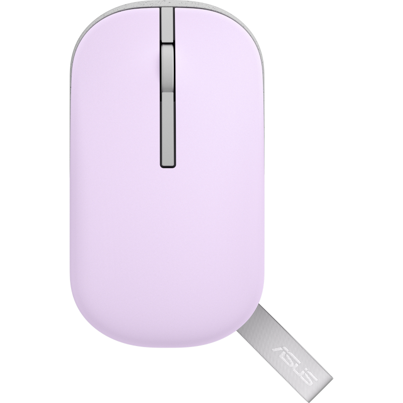 Mouse ASUS Marshmallow MD100 Wireless & Bluetooth Lilac Mist Purple