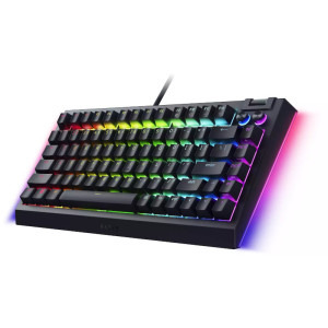 Razer BlackWidow V4 75% Black Orange Tactile Gen-3 Switch Mecanica