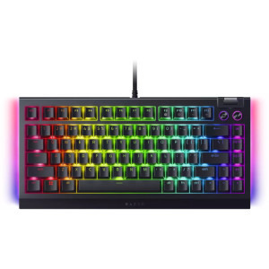 Razer BlackWidow V4 75% Black Orange Tactile Gen-3 Switch Mecanica