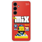 Samsung Capac protectie spate FlipSuit Red pentru Galaxy S24 FE