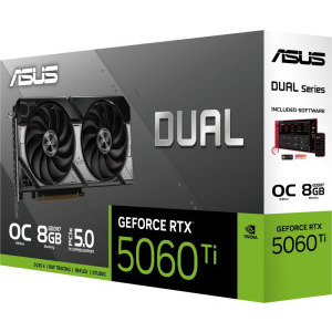 ASUS GeForce RTX 5060 Ti Dual OC EDITION 8GB GDDR7 128-bit DLSS 4.0