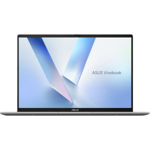 ASUS 16'' Vivobook 16 X1607QA, WUXGA, Procesor Qualcomm Snapdragon X X1-26-100, 16GB LPDDR5X, 1TB SSD, Qualcomm Adreno, Win 11 Home, Cool Silver