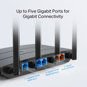 Omada by TP-LINK Gigabit ER605W AC1350 Dual-Band