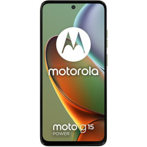 Motorola Moto g15, 128GB, 4GB RAM, Dual SIM, 4G, Tri-Camera, Iguana Green