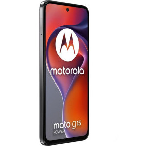 Motorola Moto g15, 128GB, 4GB RAM, Dual SIM, 4G, Tri-Camera, Gravity Grey