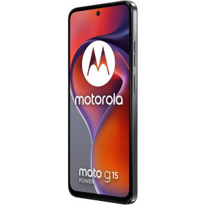 Motorola Moto g15, 128GB, 4GB RAM, Dual SIM, 4G, Tri-Camera, Gravity Grey