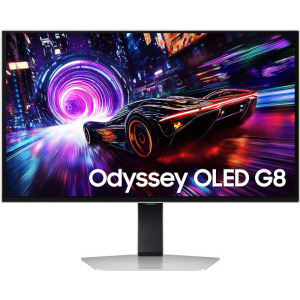 Monitor LED Samsung Gaming Odyssey G8 G81SF LS27FG810SUXEN 27 inch UHD QD-OLED 0.03 240 Hz HDR FreeSync Premium Pro