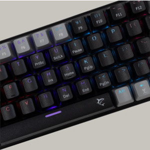 White Shark WAKIZASHI v2 Red Switch Mecanica Black/Gray