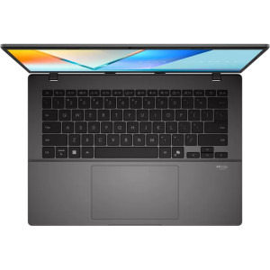 ASUS 14'' Vivobook S14 M3407GA, WUXGA OLED, Procesor AMD Ryzen™ AI 7 445 (8M Cache, up to 4.6 GHz), 16GB DDR5, 1TB SSD, AMD Radeon 840M, No OS, Matte Gray
