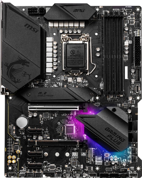 Placa de baza MSI MPG Z490 GAMING PLUS