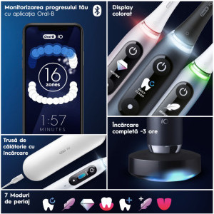 Oral-B Periuta de dinti electrica iO9 Negru + Trusa de calatorie