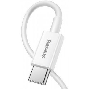 Baseus Superior CATLYS-B02, USB-C Male la Lightning Male, 1.5 m, White