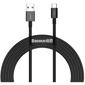Baseus Superior CAMYS-01, USB Male la microUSB Male, 1 m, Black