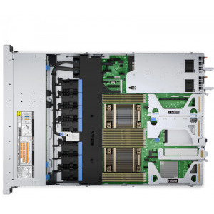 DELL PowerEdge R450 1U, Procesor Intel® Xeon® Silver 4310 2.1GHz Ice Lake, 16GB RDIMM RAM, 1x 480GB SATA 6G SSD, PERC H755, 4x Hot Plug LFF