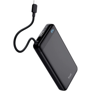Trust Fiera, 20000 mAh, 2x USB, Black