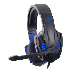 Casti Gaming Esperanza EGH450 Avanger Black/Blue