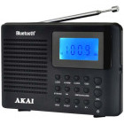 Mini-sistem audio Akai Radio portabil APR-400 0.8W Black